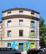 Marko93 - Les Grands Voisins pour 14arts - Avenue Denfert-Rochereau 14è - Juin 2017