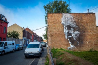 Vhils - Street Generation - La Condition Publique - Roubaix - Septembre 2017