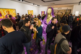 "Profane" exposition de Inti à la galerie Itinerrance du 15 février au 17 mars 2018