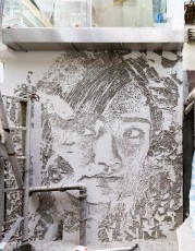 Vhils - Water Lane - Hong Kong - Mars 2018