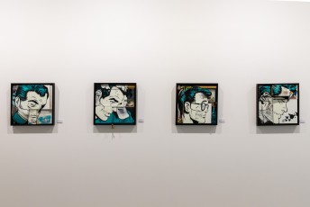 "Fornever" exposition de D*Face à la galerie Itinerrance du 19 avril au 19 mai 2018