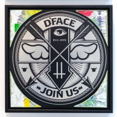 "Fornever" exposition de D*Face à la galerie Itinerrance du 19 avril au 19 mai 2018