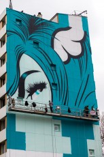 D*Face - Work in progress - Street art 13 - Boulevard Vincent Auriol 13è - Avril 2018