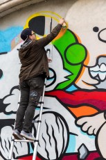 Matt Gondek - Work in progress - Boulevard Vincent Auriol 13è - Avril 2018