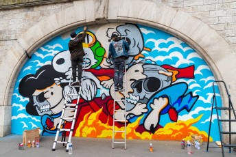 Matt Gondek - Work in progress - Boulevard Vincent Auriol 13è - Avril 2018