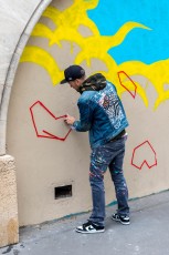 Matt Gondek - Work in progress - Boulevard Vincent Auriol 13è - Avril 2018
