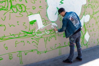 Matt Gondek - Work in progress - Boulevard Vincent Auriol 13è - Avril 2018