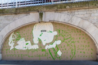 Matt Gondek - Work in progress - Boulevard Vincent Auriol 13è - Avril 2018