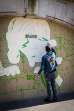 Matt Gondek - Work in progress - Boulevard Vincent Auriol 13è - Avril 2018
