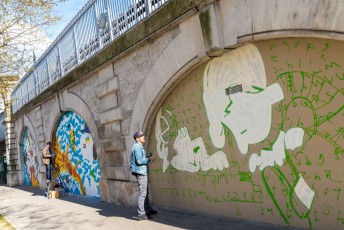 Matt Gondek - Work in progress - Boulevard Vincent Auriol 13è - Avril 2018