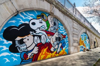 Matt Gondek - Work in progress - Boulevard Vincent Auriol 13è - Avril 2018