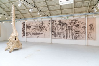 "Monumentalis" exposition de Quentin Garel à l'Espace Commines pour la galerie LJ du 26 mai au 3 juin 2018