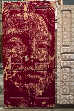 "Fragments urbains" exposition de Vhils au 104 du 19 mai au 29 juillet 2018