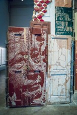 "Fragments urbains" exposition de Vhils au 104 du 19 mai au 29 juillet 2018