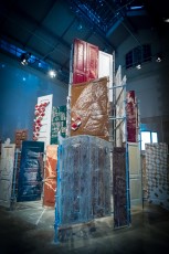 "Fragments urbains" exposition de Vhils au 104 du 19 mai au 29 juillet 2018