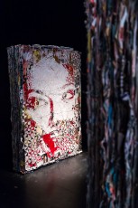 "Fragments urbains" exposition de Vhils au 104 du 19 mai au 29 juillet 2018