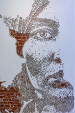 "Fragments urbains" exposition de Vhils à la galerie Magda Danysz du 19 mai au 29 juillet 2018