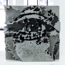 "Fragments urbains" exposition de Vhils à la galerie Magda Danysz du 19 mai au 29 juillet 2018