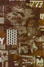 "Fragments urbains" exposition de Vhils à la galerie Magda Danysz du 19 mai au 29 juillet 2018