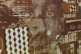 "Fragments urbains" exposition de Vhils à la galerie Magda Danysz du 19 mai au 29 juillet 2018