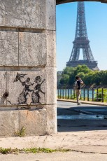 Banksy - Voie Georges Pompidou 16è - Juin 2018