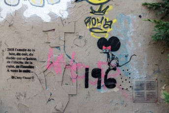 Banksy - Mai 1968 - Passage de la Main d'Or 11è - Juin 2018