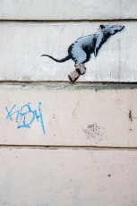 Banksy - Rue du Mont-Cenis 18è - Juin 2018