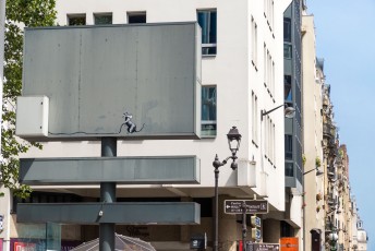 Banksy - Première version - Rue Réaumur 04è - Juin 2018