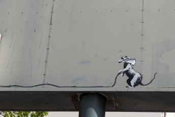 Banksy - Première version - Rue Réaumur 04è - Juin 2018