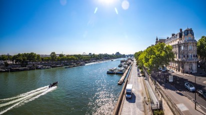 Stream - Voies sur berges rive gauche 07è - Juin 2018