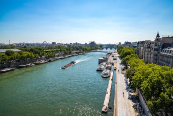 Stream - Voies sur berges rive gauche 07è - Juin 2018