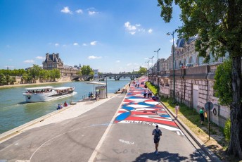 Stream - Momies - Voies sur berges rive gauche 07è - Juin 2018