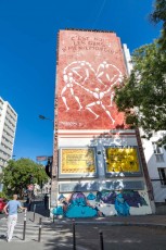 Rétro graffitism et Hobz - Rue de Ménilmontant 20è - Septembre 2018