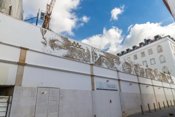 Vhils - Rua dos Lagares - Graça - Lisbonne