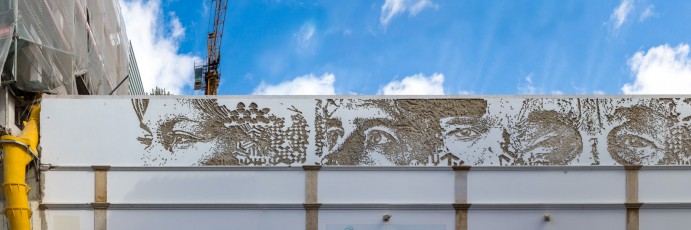 Vhils - Rua dos Lagares - Graça - Lisbonne