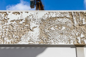 Vhils - Rua dos Lagares - Graça - Lisbonne