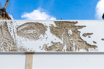 Vhils - Rua dos Lagares - Graça - Lisbonne