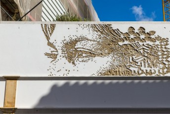 Vhils - Rua dos Lagares - Graça - Lisbonne