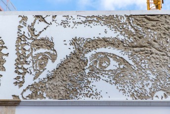 Vhils - Rua dos Lagares - Graça - Lisbonne