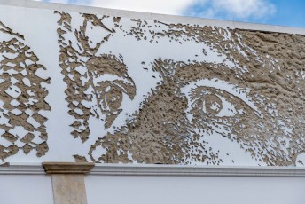 Vhils - Rua dos Lagares - Graça - Lisbonne