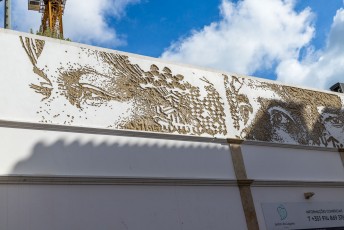 Vhils - Rua dos Lagares - Graça - Lisbonne