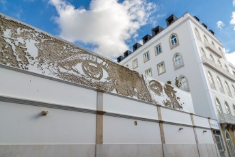 Vhils - Rua dos Lagares - Graça - Lisbonne