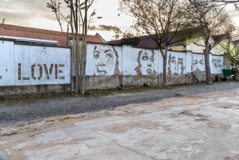 Vhils - Rua Fábrica de Material de Guerra - Lisbonne