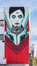 Shepard Fairey - Sunset Boulevard / Portia street