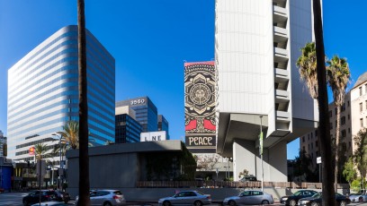 Shepard Fairey - The Line Hotel - Wilshire Boulevard - Downtown - Los Angeles