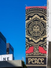 Shepard Fairey - The Line Hotel - Wilshire Boulevard - Downtown - Los Angeles