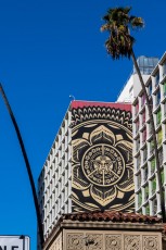 Shepard Fairey - The Line Hotel - Wilshire Boulevard - Downtown - Los Angeles