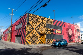 Shepard Fairey - West 2nd street / La Brea Avenue - La Brea Park / Culver City District - Los Angeles