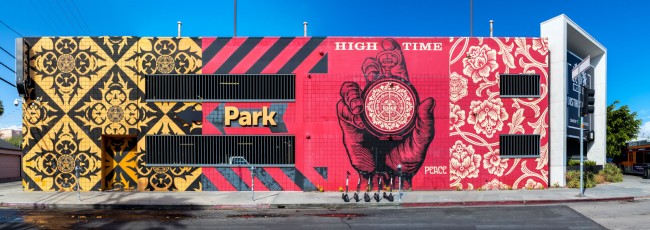 Shepard Fairey - West 2nd street / La Brea Avenue - La Brea Park / Culver City District - Los Angeles