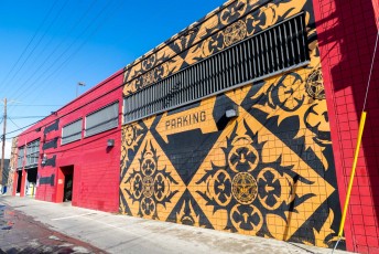 Shepard Fairey - West 2nd street / La Brea Avenue - La Brea Park / Culver City District - Los Angeles